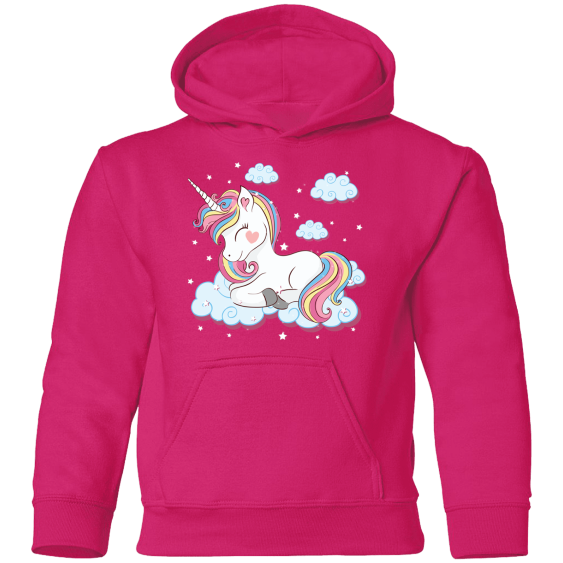 Unicorn Clouds Kids Hoodie