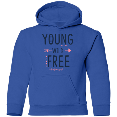 Young Wild & Free Kids Hoodie