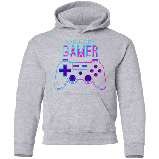 Hardcore Gamer Kids Hoodie
