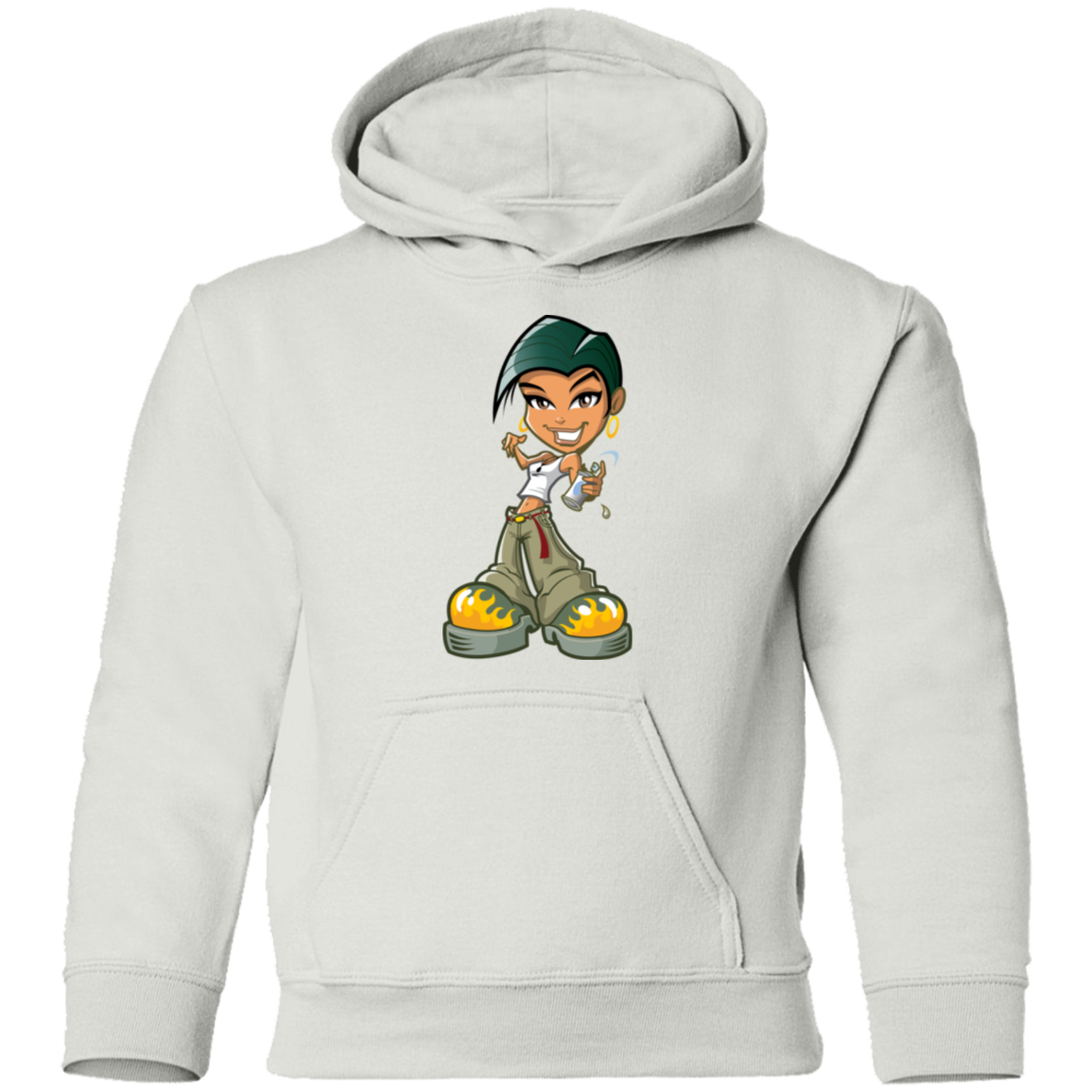 Cartoon Girl Kids Hoodie