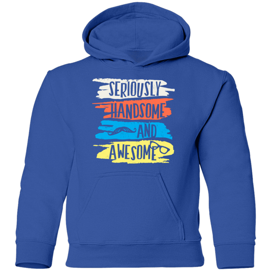 Seriously Handsome Awesome Kids Hoodie