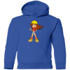 Construction Girl Cartoon Kids Hoodie