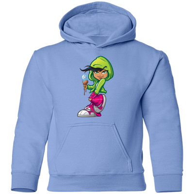 Ice Cream Girl Cartoon Kids Hoodie