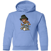 Drummer Cartoon Kids Hoodie