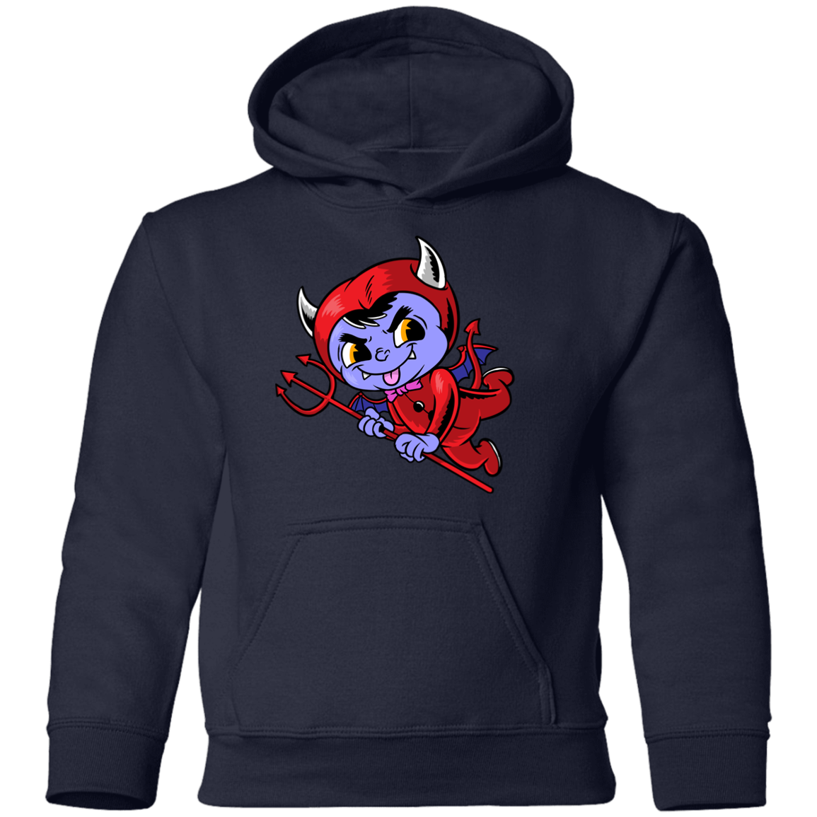 Devil Cartoon Kids Hoodie