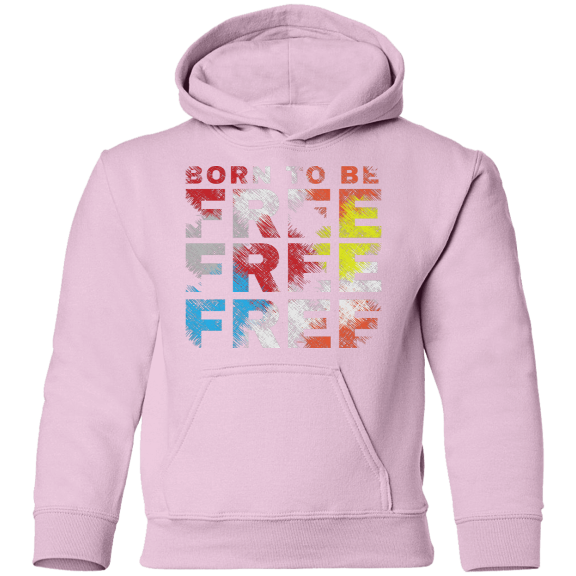 Born to Be Free Kids Hoodie