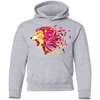 Colorful Abstract Lion Kids Hoodie