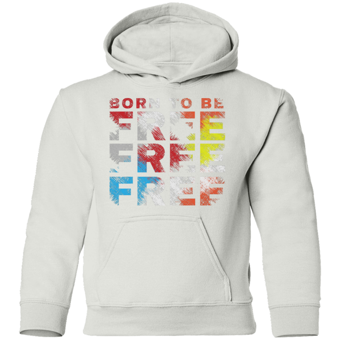 Born to Be Free Kids Hoodie