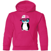 Hipster Penguin Kids Hoodie