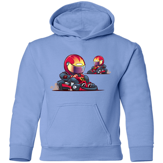 Go-Kart Cartoon Kids Hoodie
