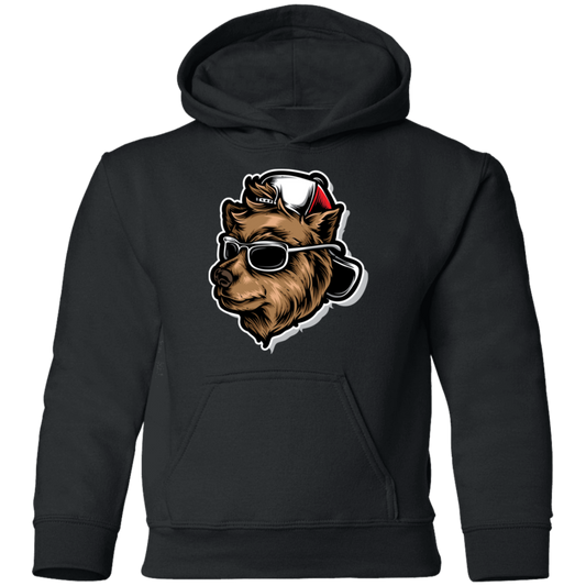 Cool Bear Cartoon Kids Hoodie