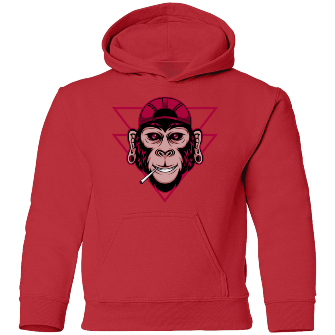 Hip Hop Cool Monkey Kids Hoodie