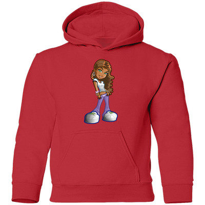 Cartoon Girl Kids Hoodie