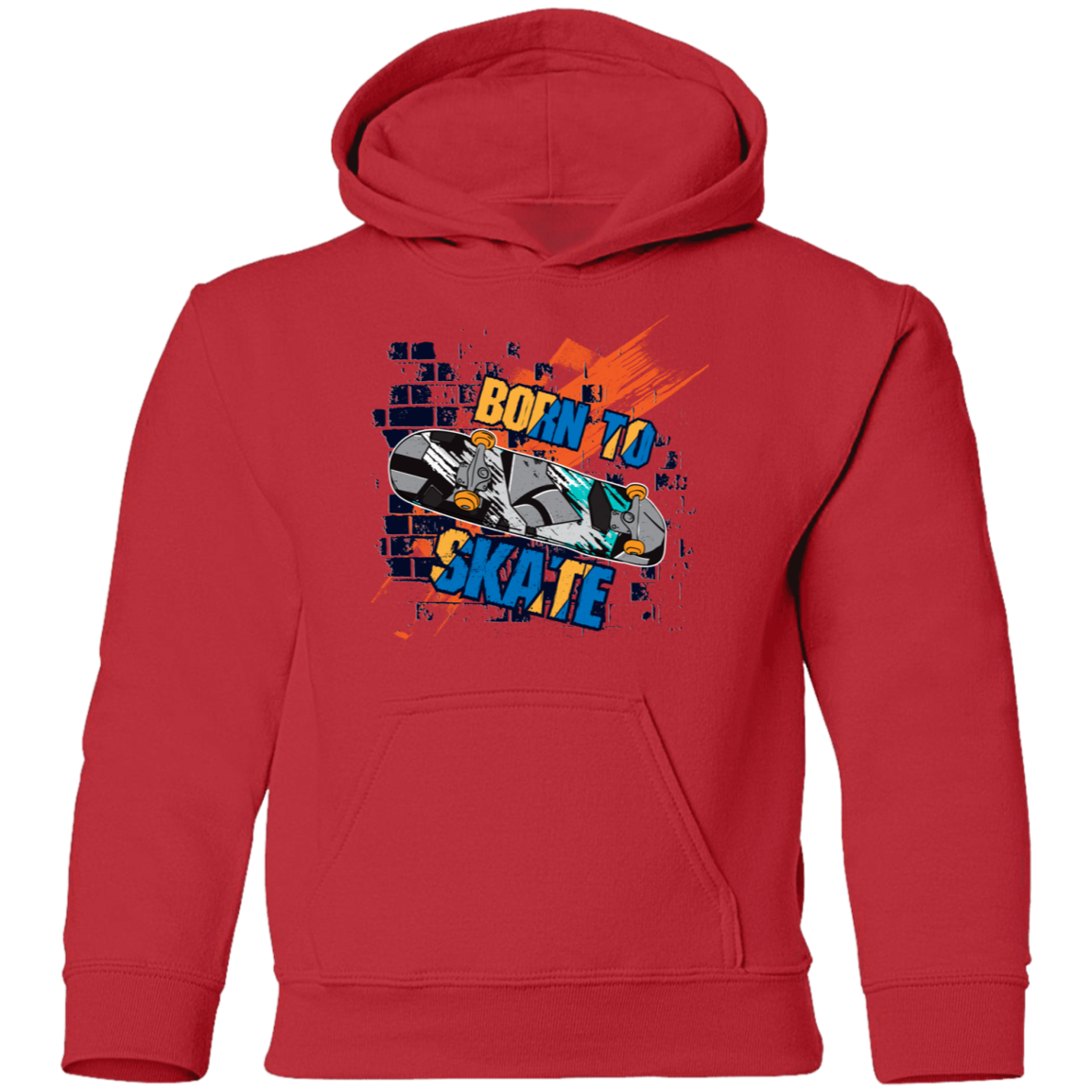 Born to Skate Kids Hoodie
