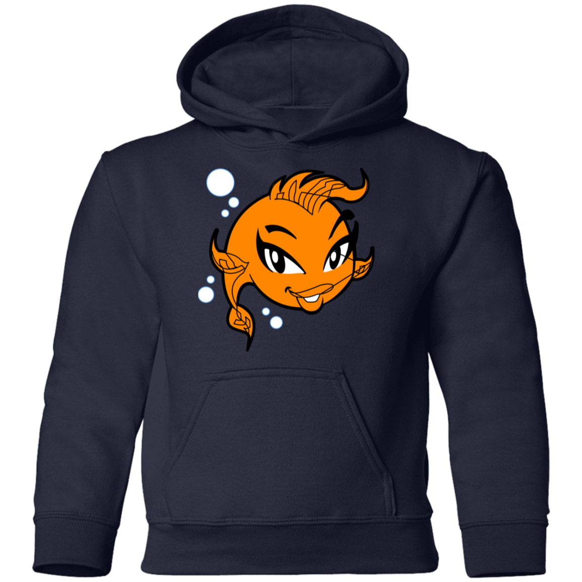 Girl Fish Kids Hoodie