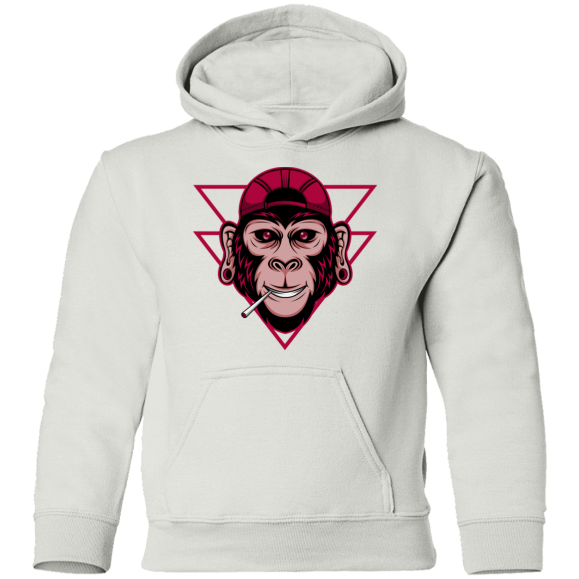 Hip Hop Cool Monkey Kids Hoodie