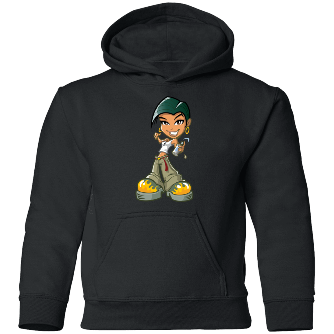 Cartoon Girl Kids Hoodie