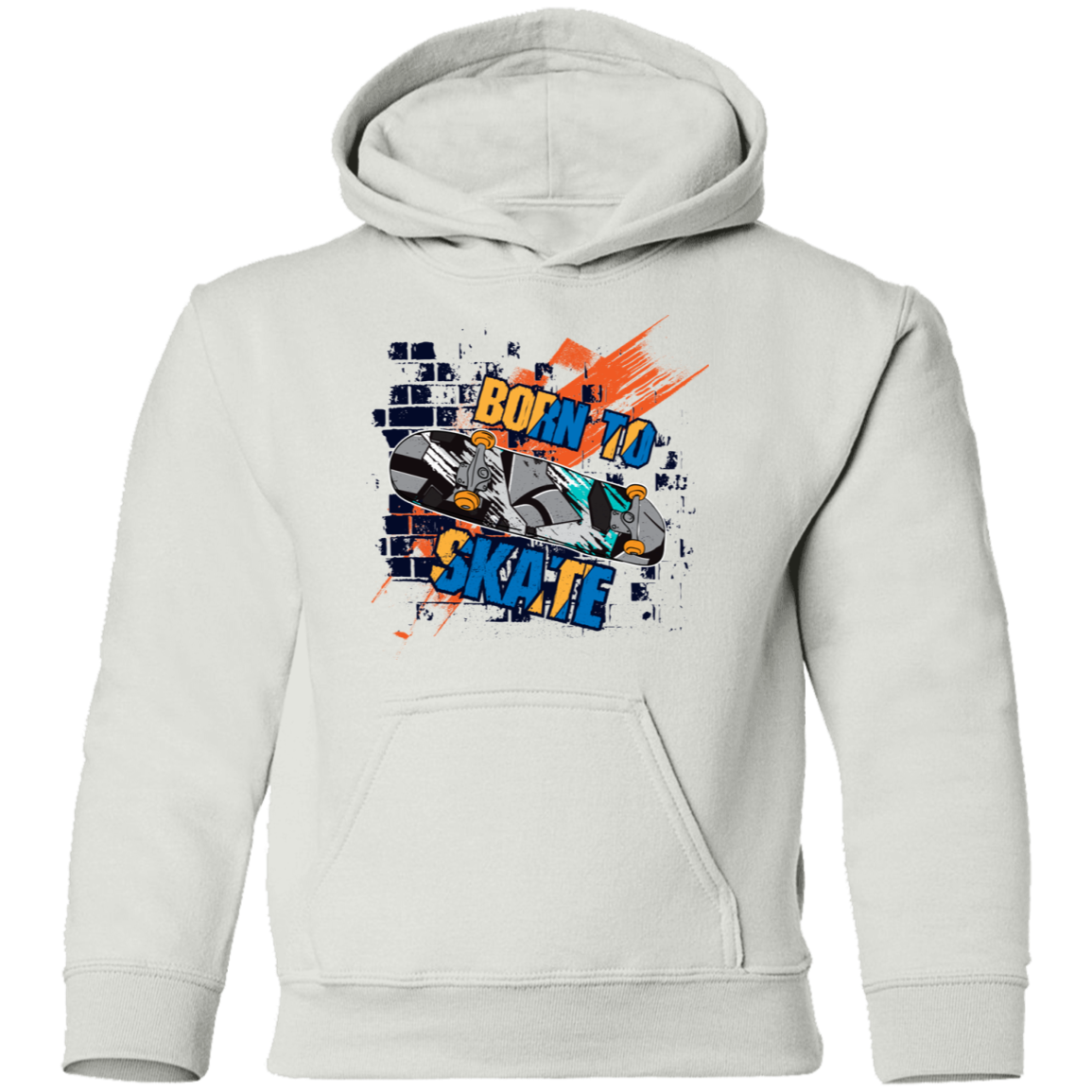 Born to Skate Kids Hoodie