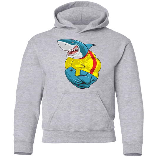 Muscle Shark Kids Hoodie