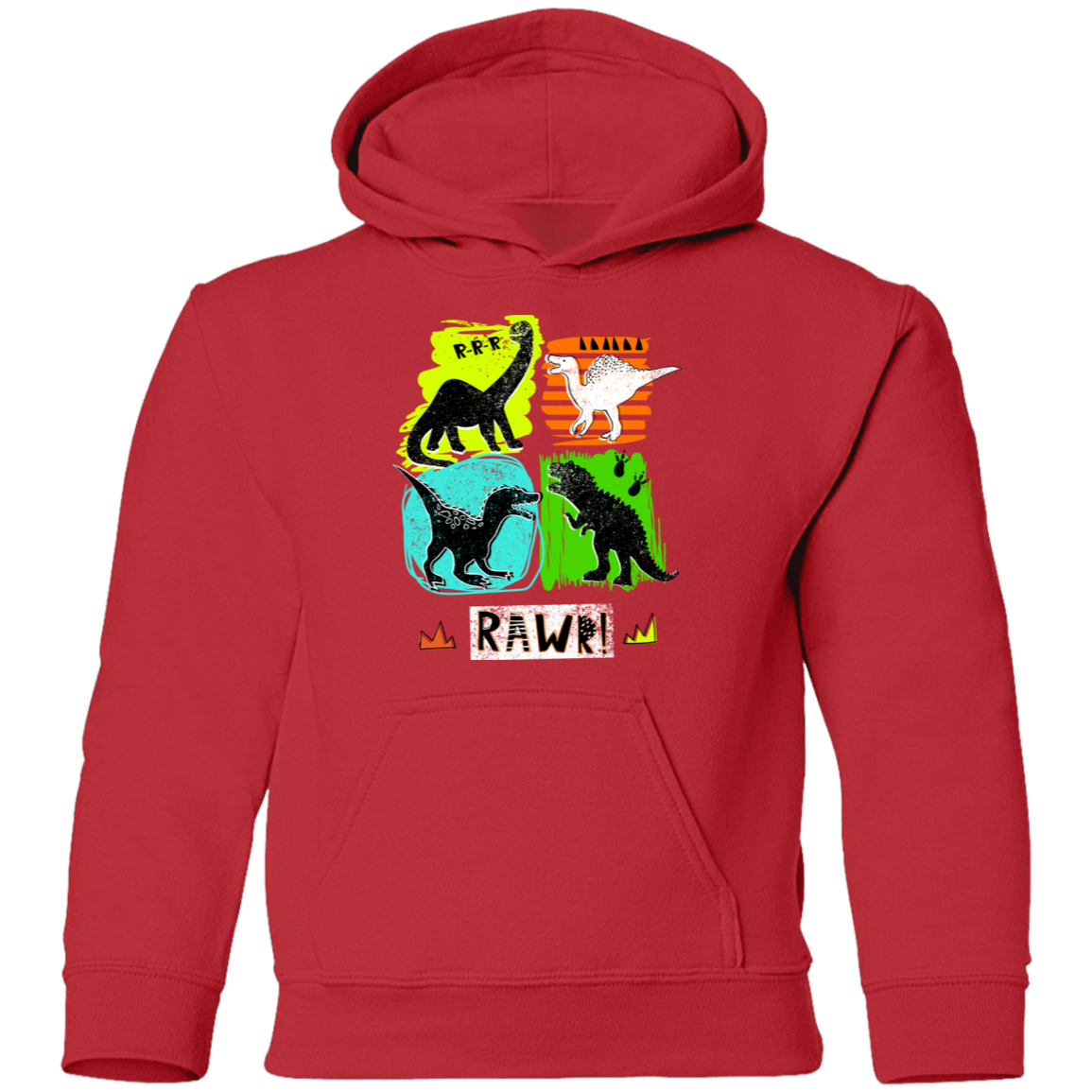 Dinosaurs Kids Hoodie
