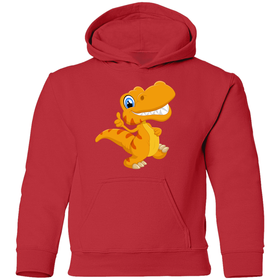 Dinosaur Cartoon Kids Hoodie