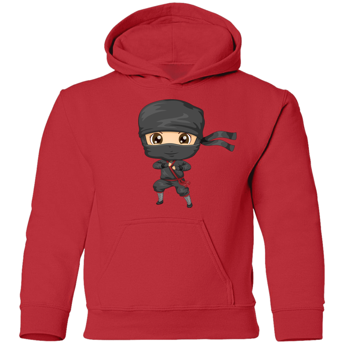Ninja Cartoon Kids Hoodie
