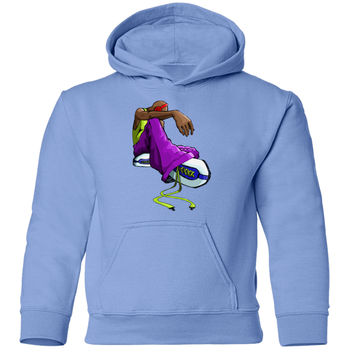 Hip Hop Cartoon Kids Hoodie