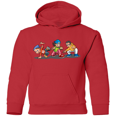 Hip Hop Cartoon Kids Hoodie