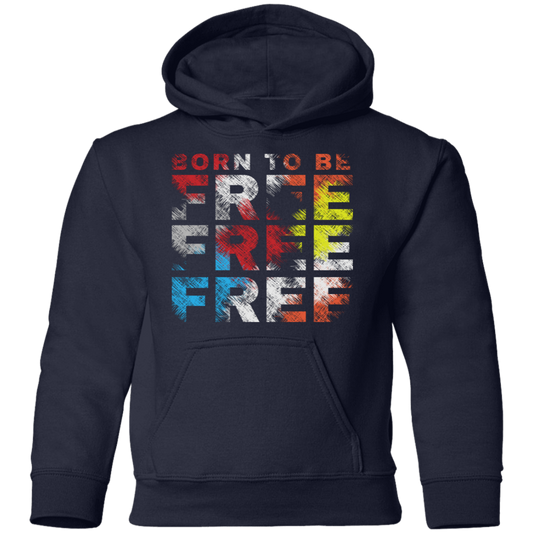 Born to Be Free Kids Hoodie