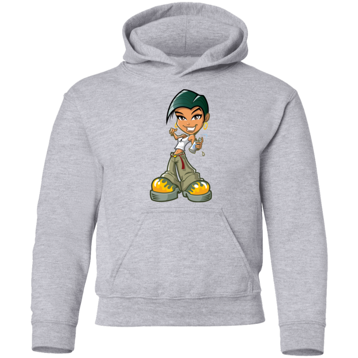 Cartoon Girl Kids Hoodie