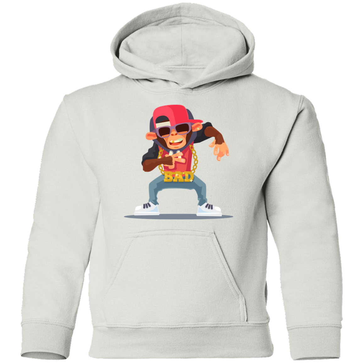 Hip Hop Monkey Kids Hoodie