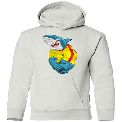 Muscle Shark Kids Hoodie