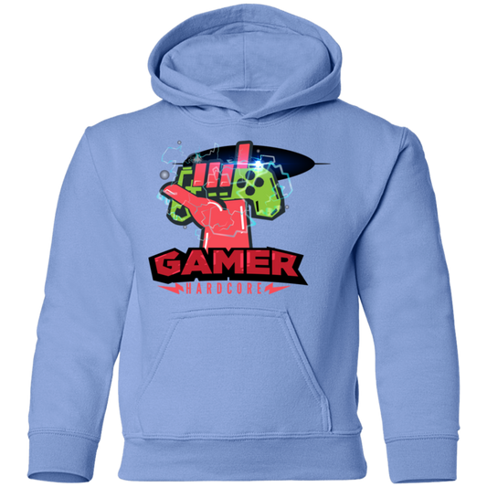 Hardcore Gamer Kids Hoodie