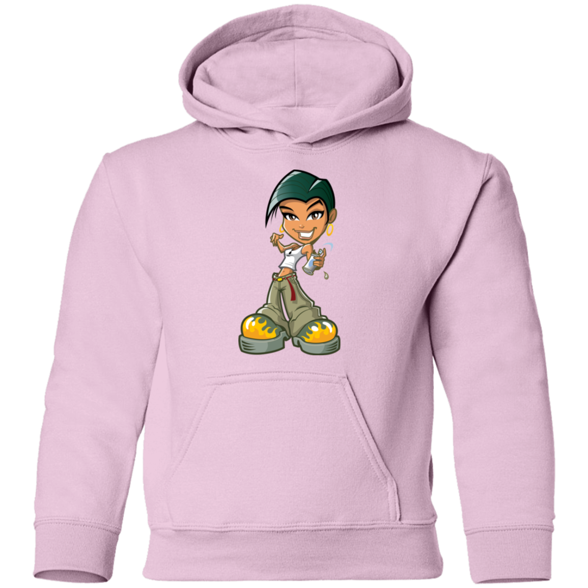 Cartoon Girl Kids Hoodie