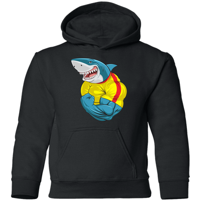 Muscle Shark Kids Hoodie