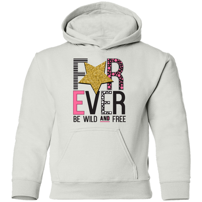 Forever Wild and Free Kids Hoodie