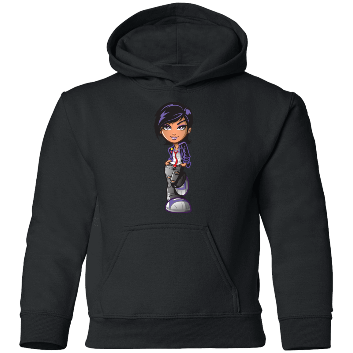 Cartoon Girl Kids Hoodie