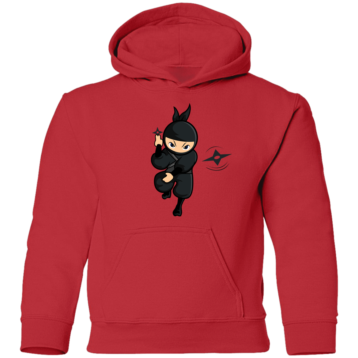 Ninja Cartoon Kids Hoodie
