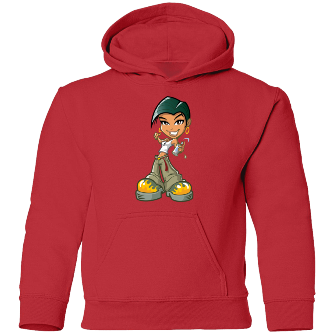 Cartoon Girl Kids Hoodie