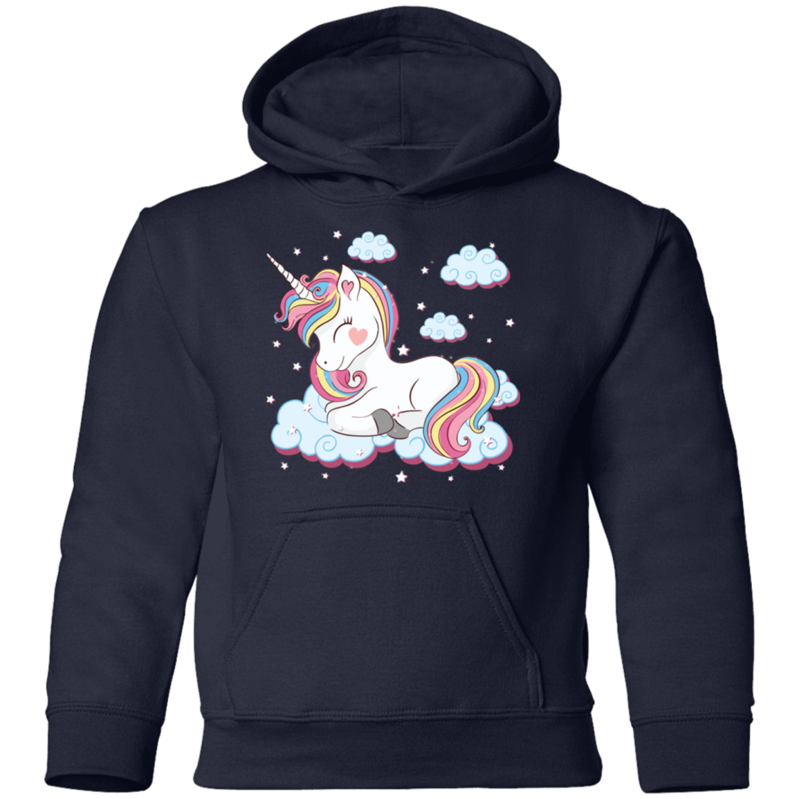 Unicorn Clouds Kids Hoodie
