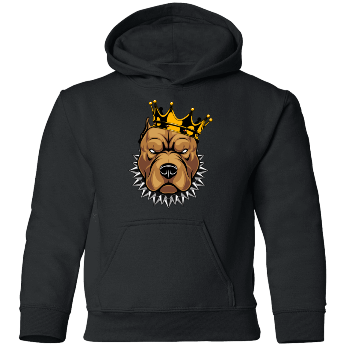 Pitbull Crown Kids Hoodie