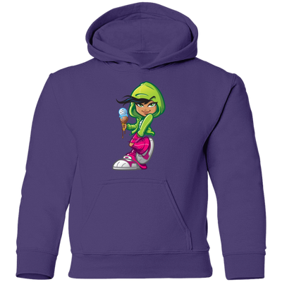 Ice Cream Girl Cartoon Kids Hoodie