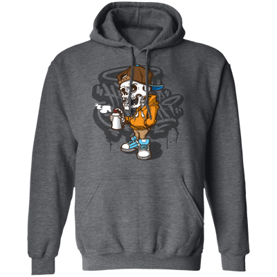 Skeleton Graffiti Artist Hoodie CC