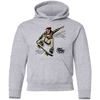 Skeleton Skater Kids Hoodie