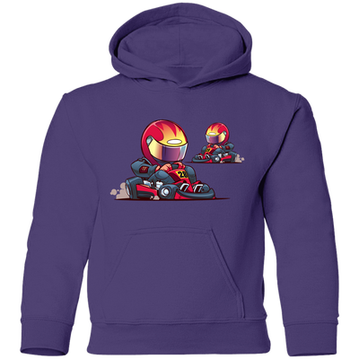 Go-Kart Cartoon Kids Hoodie