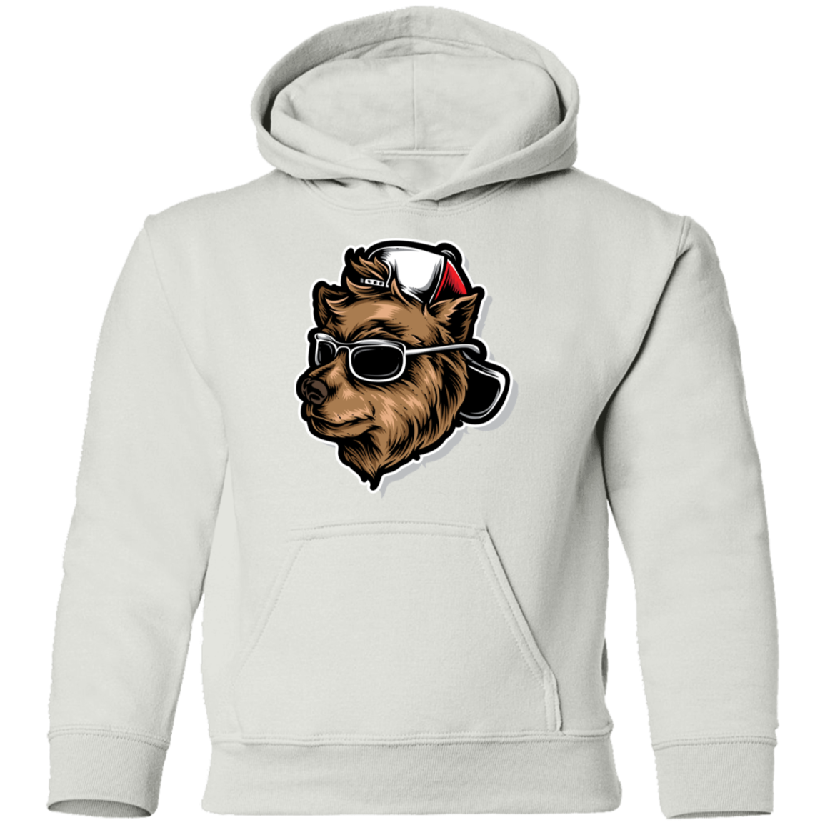 Cool Bear Cartoon Kids Hoodie