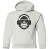 Monkey Headphones Kids Hoodie