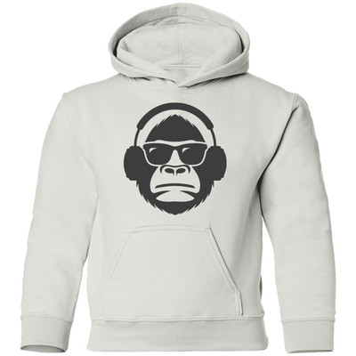 Monkey Headphones Kids Hoodie