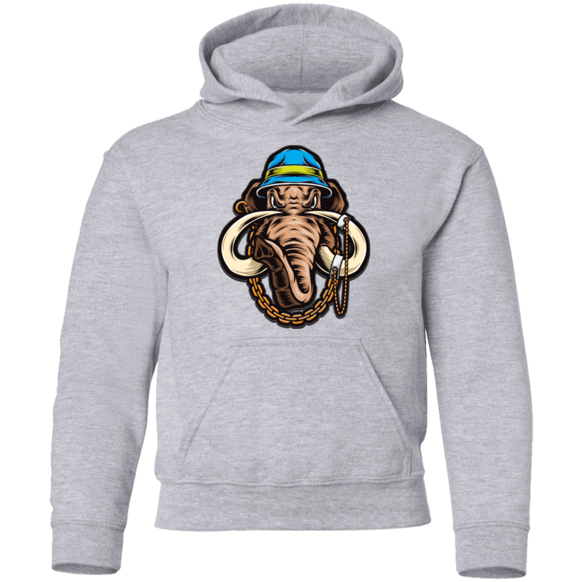 Hip Hop Elephant Kids Hoodie