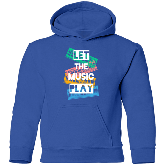 Let the Music Play Kids Hoodie